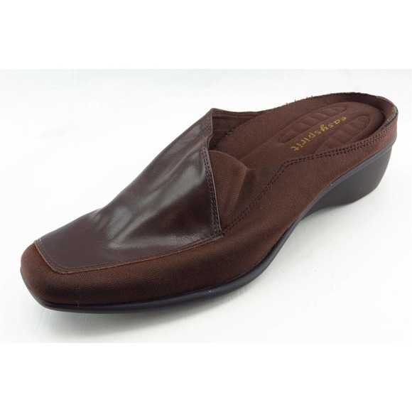 Easy Spirit Size 7.5 N Brown Mule‎ Shoes Leather Women - Picture 1 of 7